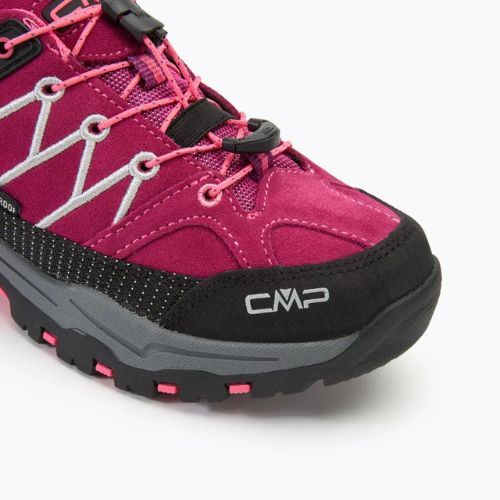 Detská trekkingová obuv CMP Rigel Low Wp berry / pink fluo