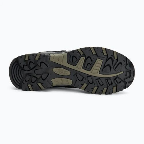 Juniorské topánky CMP Rigel Low Wp blue ink / yellow