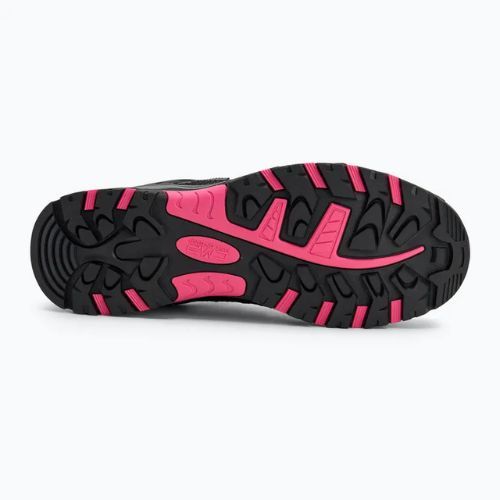 Juniorské topánky CMP Rigel Low Wp mineral green / purple fluo