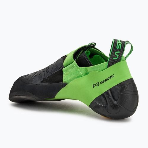 Pánske lezecké topánky La Sportiva Skwama Vegan black/flash green