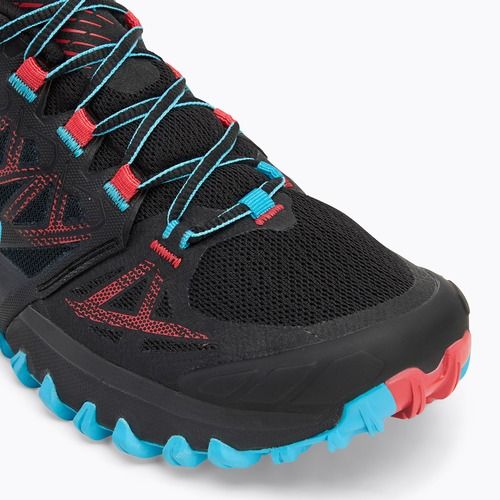 Dámska bežecká obuv La Sportiva Bushido III GTX black/ hibiscus