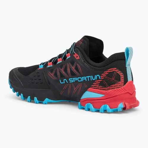 Dámska bežecká obuv La Sportiva Bushido III GTX black/ hibiscus