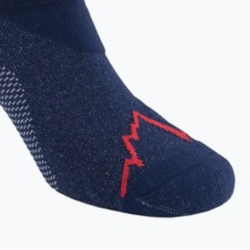 Bežecké ponožky La Sportiva Ultra Running deep sea/cherry tomato
