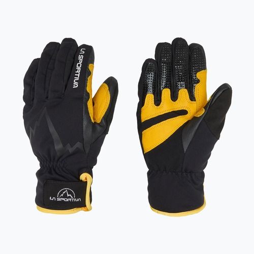 Skiturové rukavice La Sportiva Ski Touring čierna/žltá
