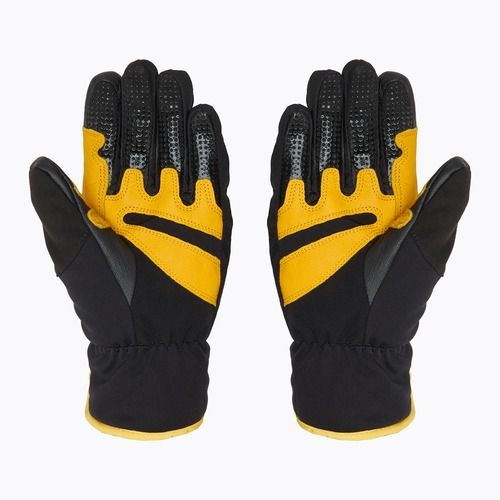 Skiturové rukavice La Sportiva Ski Touring čierna/žltá