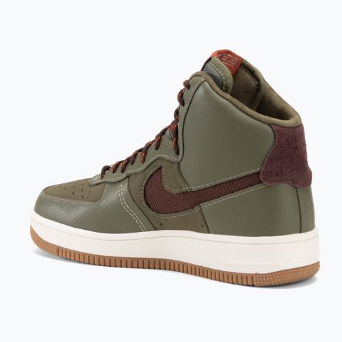 Dámske topánky Nike Air Force 1 Sculpt Wild medium olive/earth phantom gum/medium brown