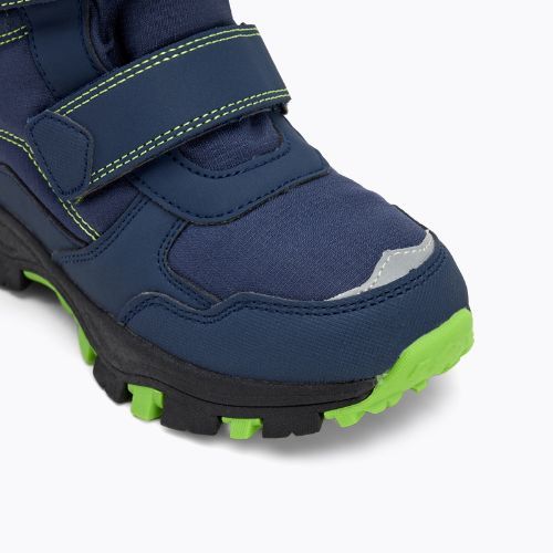 Detské snehule KADVA Snowey Mid WaterProof modro/zelené