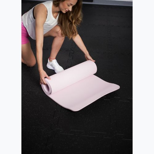 Fitness podložka TREXO TXO-B4Z002-VT 10 mm fialová