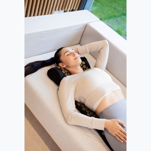 Akupresúrna podložka XTREXO s vankúšom TXO-B4Z004-BK čierna