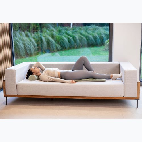 Akupresúrna podložka XTREXO veľká s vankúšom TXO-B4Z005-GN zelená