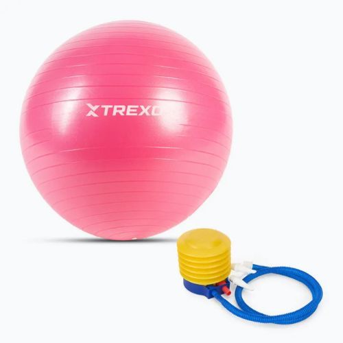 TREXO Gymball TXO-B4Z007-PK 55 cm ružová