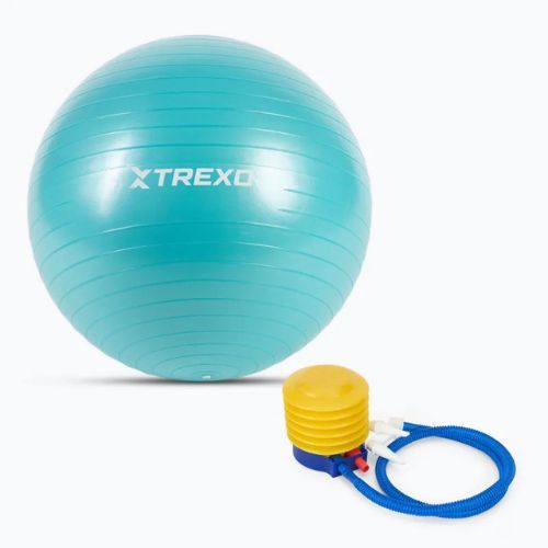 Gymball TREXO TXO-B4Z007-GN 55 cm tyrkysová