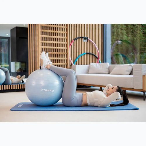 XTREXO Gymball TXO-B4Z008-BL 65 cm modrá