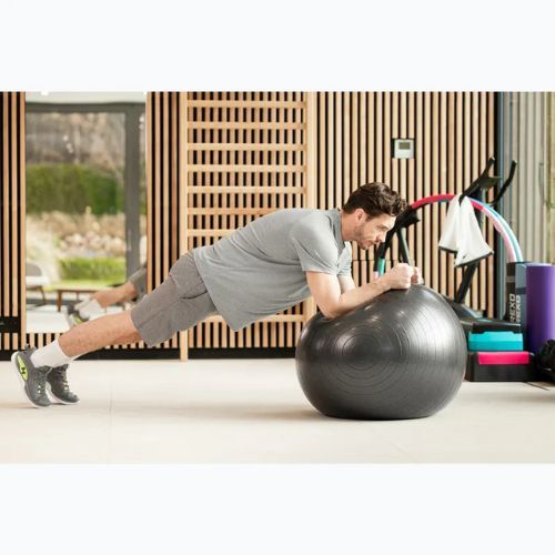 TREXO Gymball TXO-B4Z009-BK 75 cm čierna