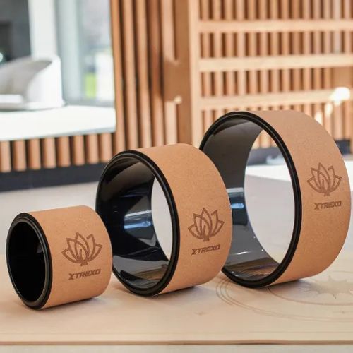 XTREXO korková obruč na jogu TXO-B4Z025-NC prírodná