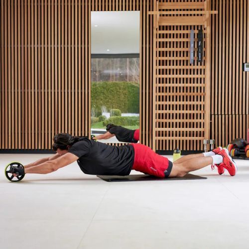 Koliesko na cvičenie brucha XTREXO TXO-B4Z038-GN limetkovo zelené