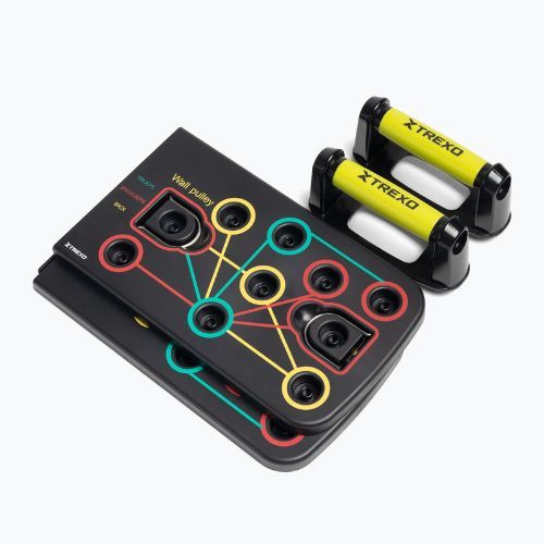 Multifunkčná plošina s držadlami XTREXO skladacia TXO-B4Z044-BK čierna