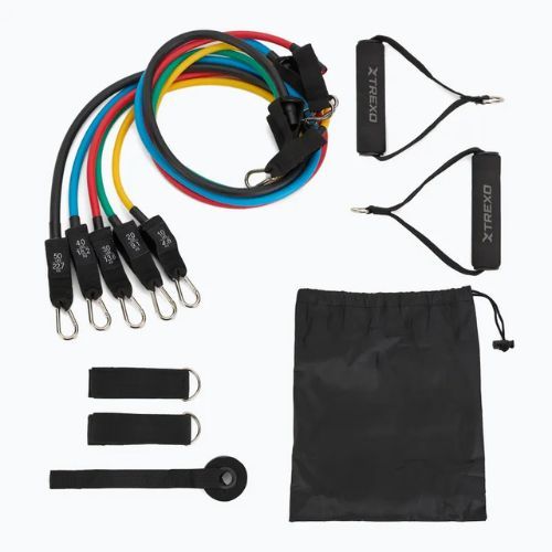 Súprava gumových expandérov TREXO TXO-B4Z055-ALL viacfarebná