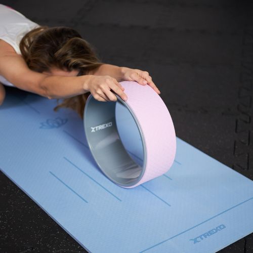 Obruč na jogu XTREXO TXO-B4Z084-VT fialová