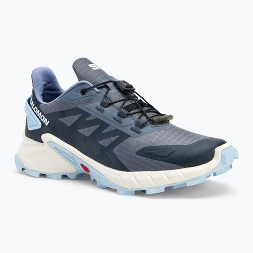 Dámska bežecká obuv Salomon Supercross 4 grisaille/white/cashmere blue
