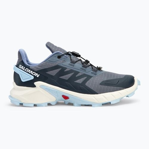 Dámska bežecká obuv Salomon Supercross 4 grisaille/white/cashmere blue