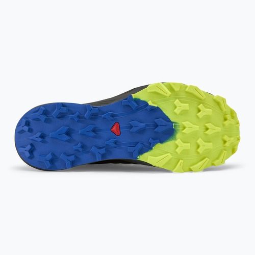 Pánska bežecká obuv Salomon Thundercross GTX  black/surf the web/safety yellow