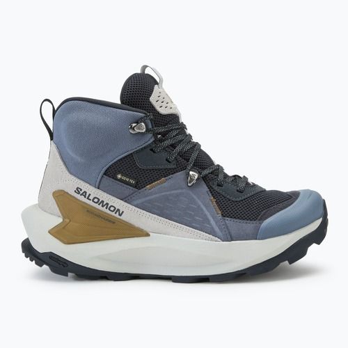 Pánska turistická obuv Salomon Elixir Mid GTX dark navy/grisaille/gray violet