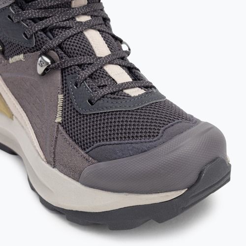 Dámske turistické topánky Salomon Elixir Mid GTX nine iron/shark/silver cloud