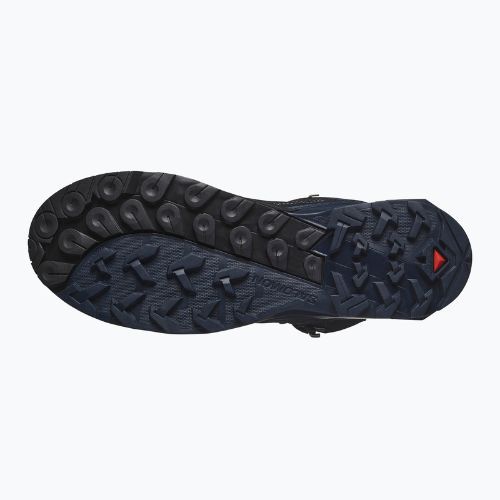 Pánske trekové topánky Salomon X Ultra Alpine MID GTX blue nightsts/black/red orange