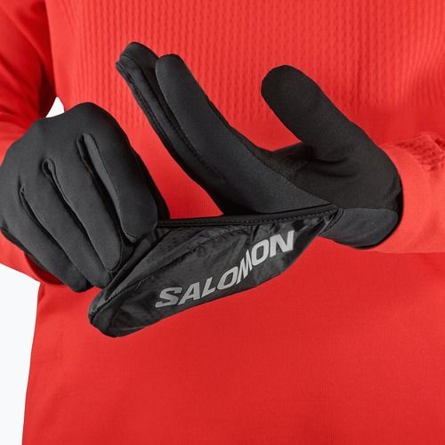 Bežecké rukavice Salomon Fast Wing Winter deep black