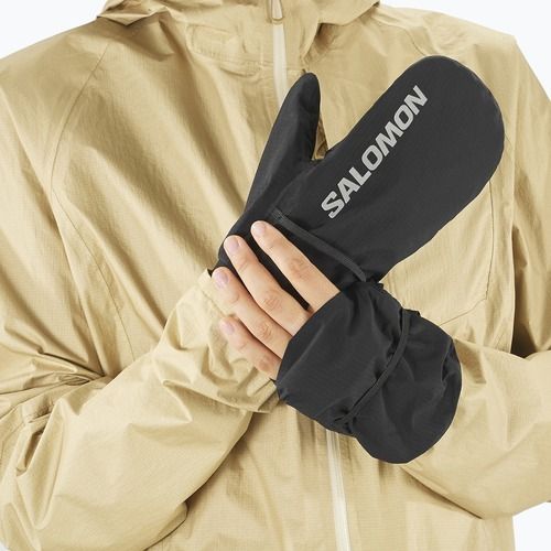 Bežecké rukavice Salomon Bonatti WP deep black