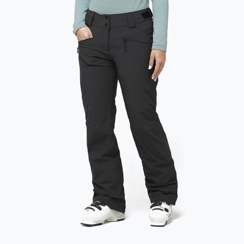 Dámske lyžiarske nohavice Salomon Edge deep black