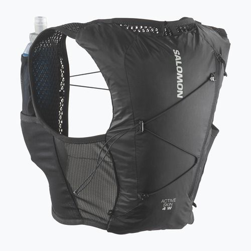 Dámska bežecká vesta Salomon Active Skin 4 black/metal