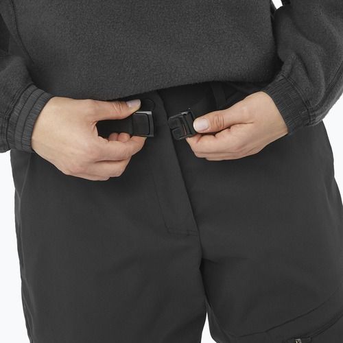 Dámske trekové nohavice Salomon Outerpath Utility deep black