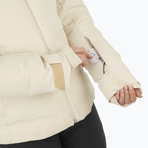 Dámska páperová bunda Salomon Alpenflow Turtledove