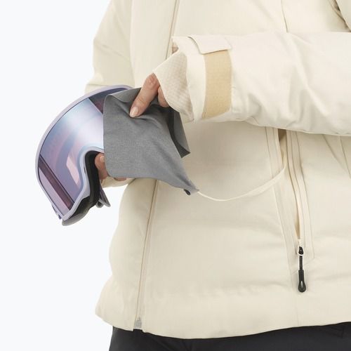 Dámska páperová bunda Salomon Alpenflow Turtledove