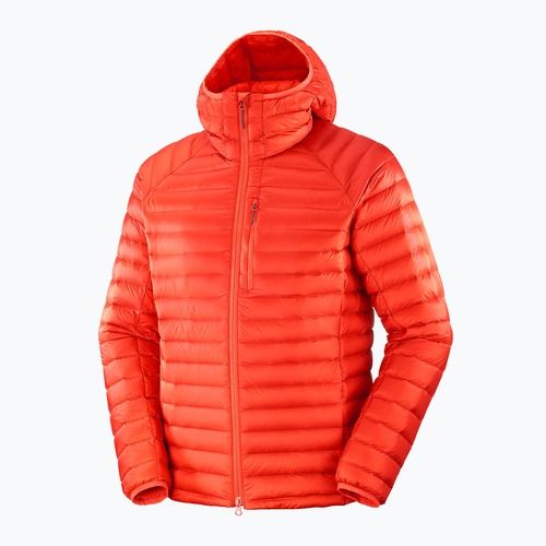 Pánska bunda  Salomon Elixir Micro Down Jacket Hd cherry tomato
