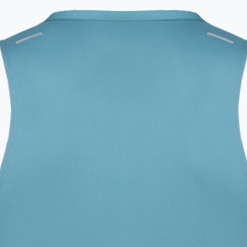 Pánske bežecké tielko Nike Dri-Fit Rise 365denim tyrkysová / reflexná strieborná