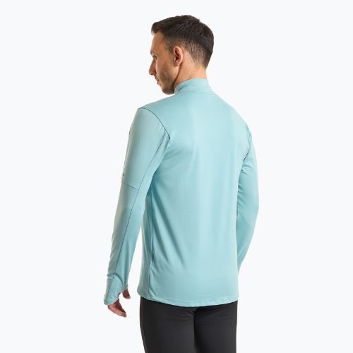 Pánske bežecké tričko s dlhým rukávom Nike Dri-FIT Element 1/2-Zip denim turquoise