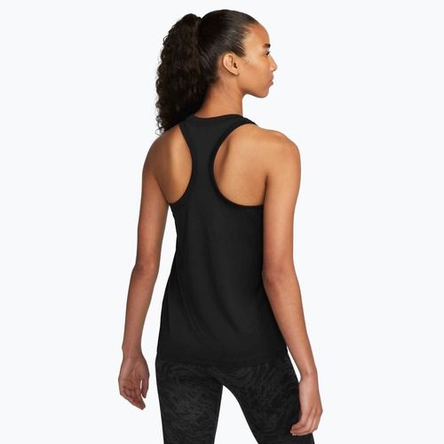 Dámske tréningové tielko Nike Dri-Fit Racerback Tank Top black