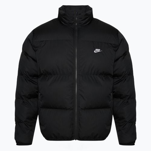 Pánska zateplená bunda Nike Sportswer Club Puffer black/white