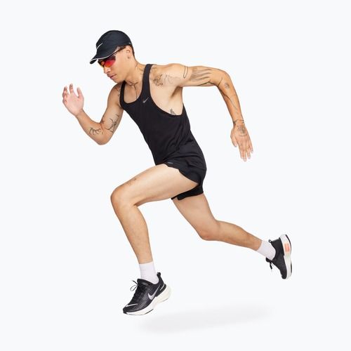 Pánske bežecké tielko Nike Fast Dri-Fit čierne