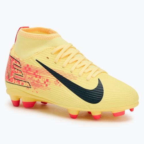Detské kopačky Nike Superfly 10 Club Kylian Mbappe FG/MG light laser orange/armory navy
