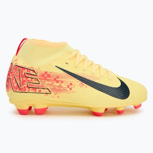 Detské kopačky Nike Superfly 10 Club Kylian Mbappe FG/MG light laser orange/armory navy