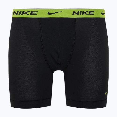 Pánske boxerky Nike Everyday Cotton Stretch 3 pary cyber black/heather grey/dark pony
