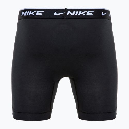 Pánske boxerky Nike Everyday Cotton Stretch 3 páry black/gold/black