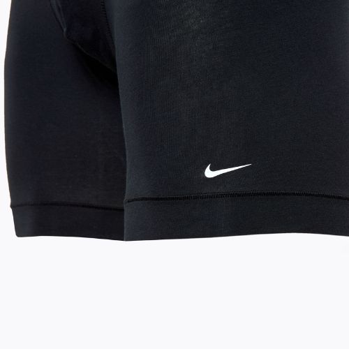 Pánske boxerky Nike Everyday Cotton Stretch 3 páry black/gold/black