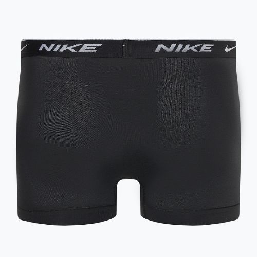 Pánske boxerky Nike Everyday Cotton Stretch Trunk 3 páry black/armory navy/black