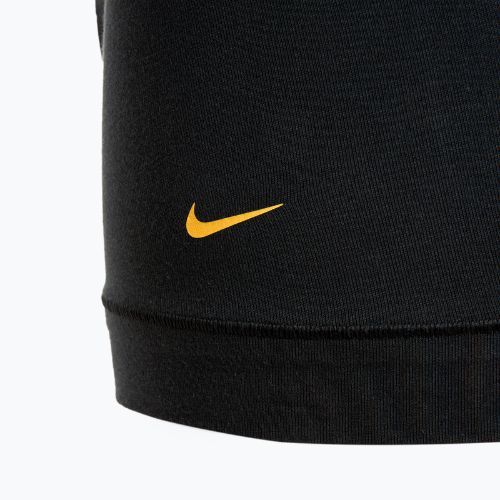 Pánske boxerky Nike Everyday Cotton Stretch Trunk 3 páry black/gold/hyper crimson