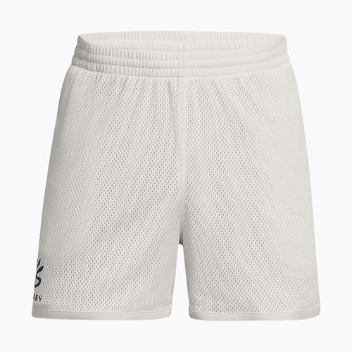 Pánske basketbalové šortky Under Armour Curry Splash Short white clay/black